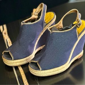 Roger Vivier Denim Heels